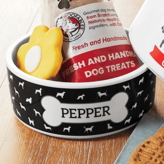 Personalized Large Pet Bowl, , large