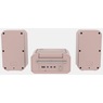 Magnavox 3-Piece CD Shelf System, Rose Gold, large