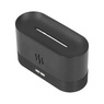 Aromatherapy Flame-Effect Diffuser with Color-Changing LEDS and Essential Oils, Black, large