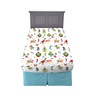 No Boxes & Bags Grinch Flannel Sheet Set, Multi, large