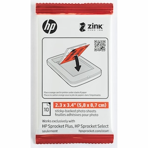 HP Sprocket 2.3&quot; x 3.4&quot; Refill Paper, , large