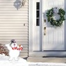 Frosty the Snowman Yard Stake, White, large