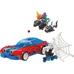 LEGO Marvel Spider-Man Race Car &amp; Venom Green Goblin, , large