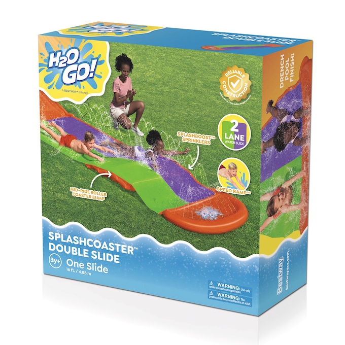 H20GO! Splashcoaster Double Slide, , large