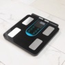 Smart Body Composition Scale with Body Fat Analysis and Bluetooth App Tracking, Black, large