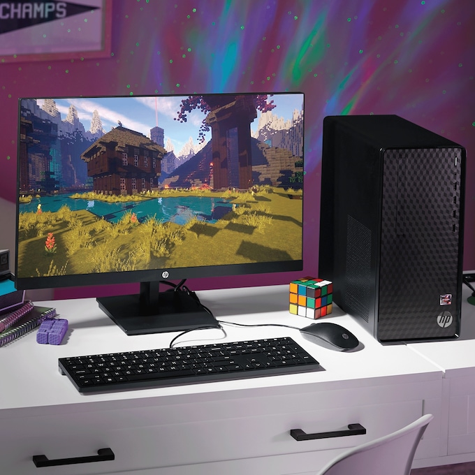 HP Hybrid Gaming Desktop & Monitor Bundle, , large