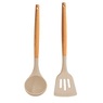 Gotham Steel 18-Piece Detachable Handle Cookware Set, Beige, large