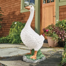 Decorative Porch Goose, , large