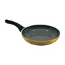 20-Piece Ceramic Metallic Cookware Set, Citrine, large