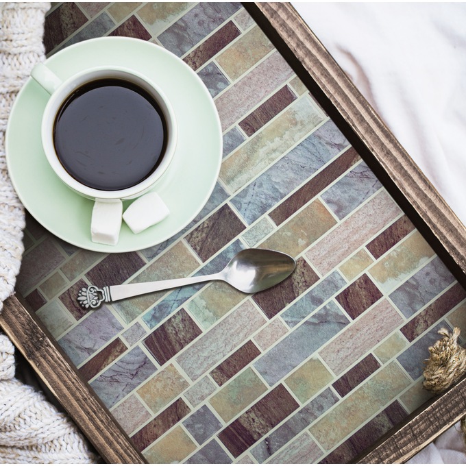 Roommates Peel and Stick Back Splash Tiles, , large