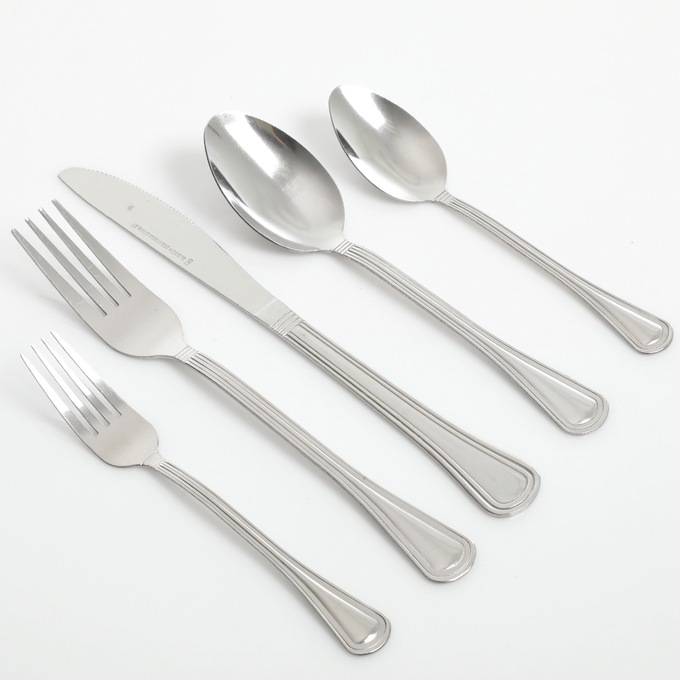 South Bay 65-Piece Flatware Set, , large
