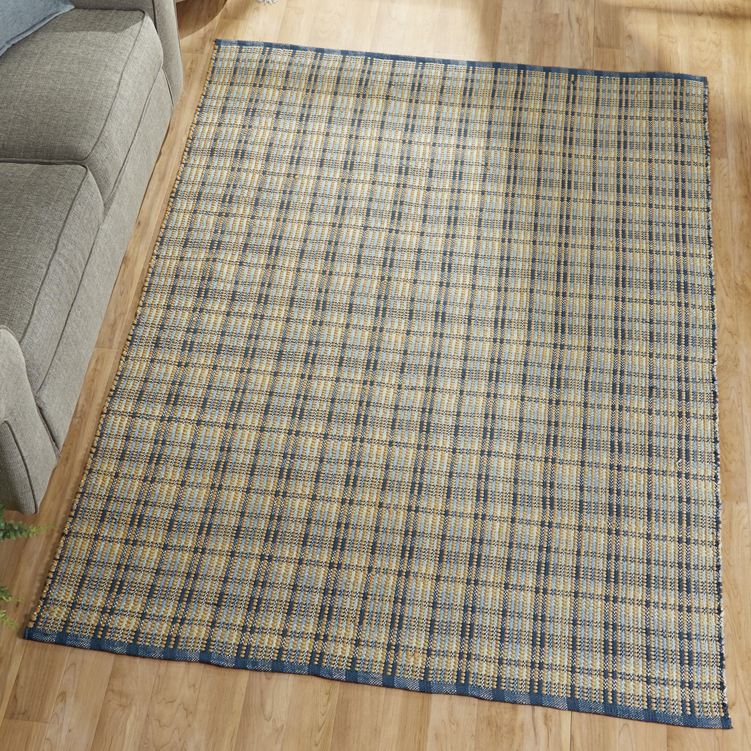 Ascot Plaid Indoor/Outdoor Rug Montgomery Ward