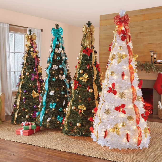 Popup sales christmas tree
