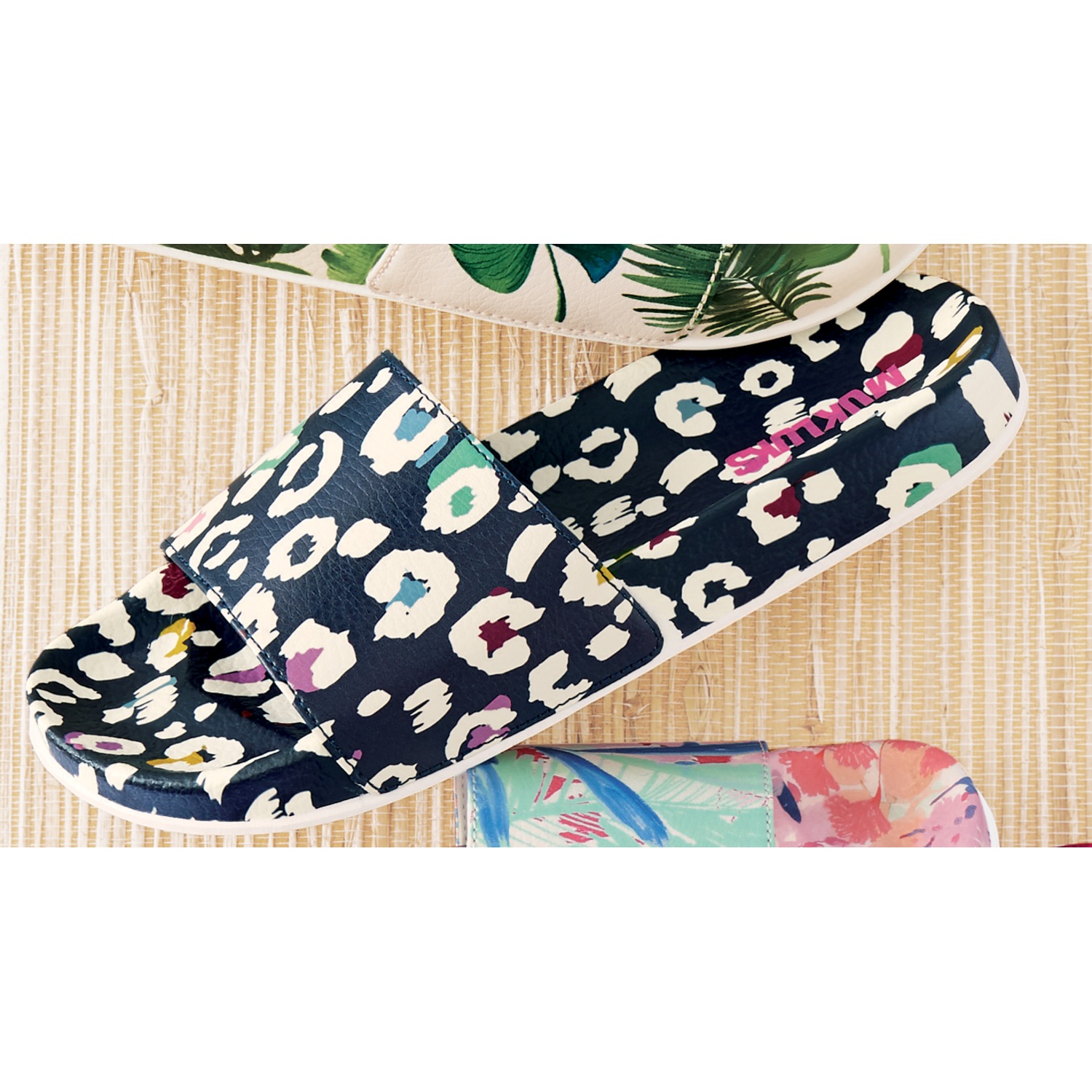 muk luks pool party slides