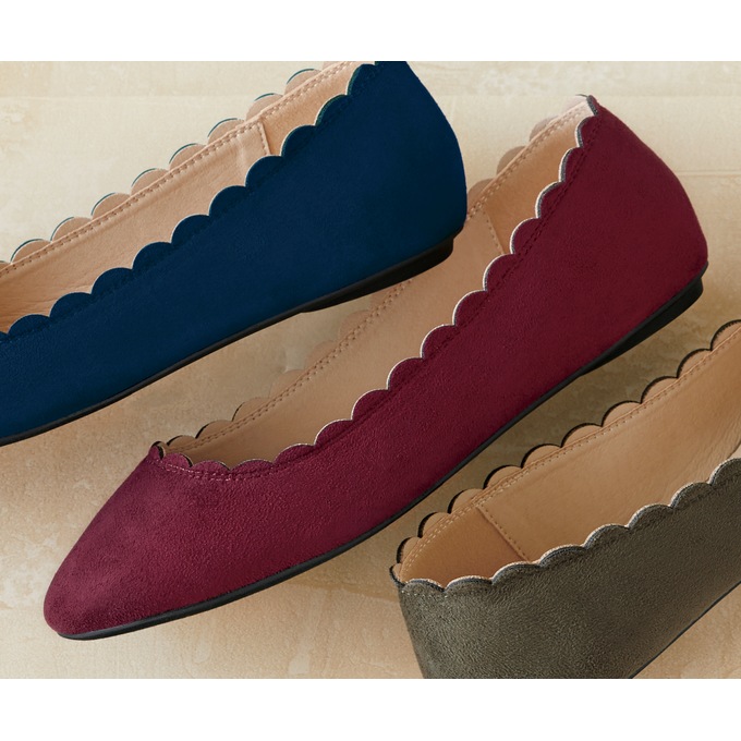 Scalloped Flat, , large