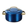 Gotham Steel 11-Piece Modern Kitchen Cookware Set, Navy, large