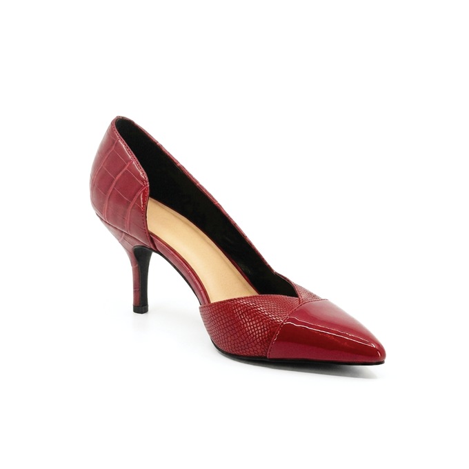 Patent and Croco D'Orsay Pump, , large