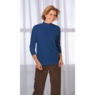Long-Sleeve Mock Neck Top, , large