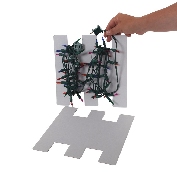Simplify Christmas Light Organizer, Red, large