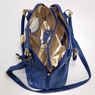 Lucy Braided Bag by Marc Chantal, Royal, large