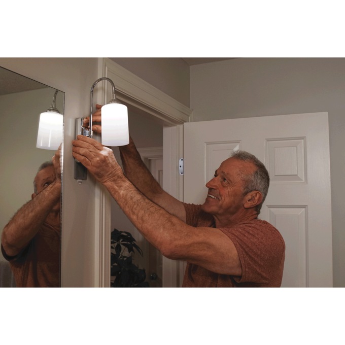 Smart Sconce, Chrome, large