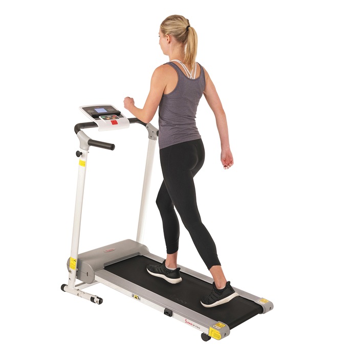 Motorized Folding Treadmill, , large