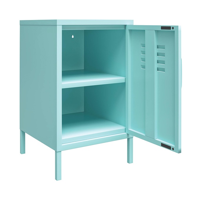 Small Locker Cabinet, Mint, large