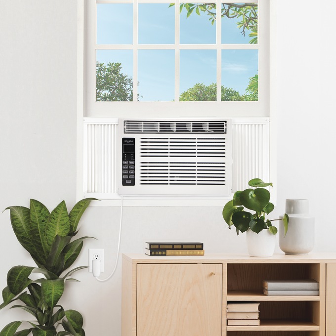 Whirlpool 8000 BTU Window Air Conditioner with Remote, , large