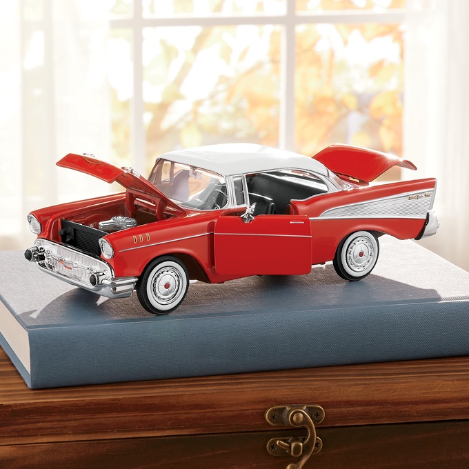 1957 Chevy Bel Air 1:24 Scale Die Cast Model Car, , large