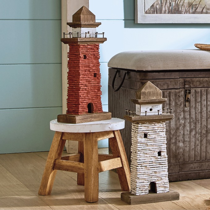 Set of 2 Lighthouse D&eacute;cor, , large