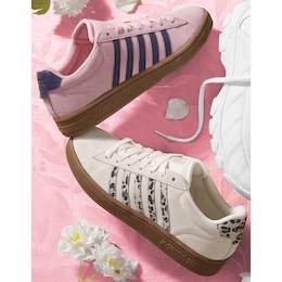 K-Swiss Women&#39;s Court Tiebreak II Suede Shoe, , large
