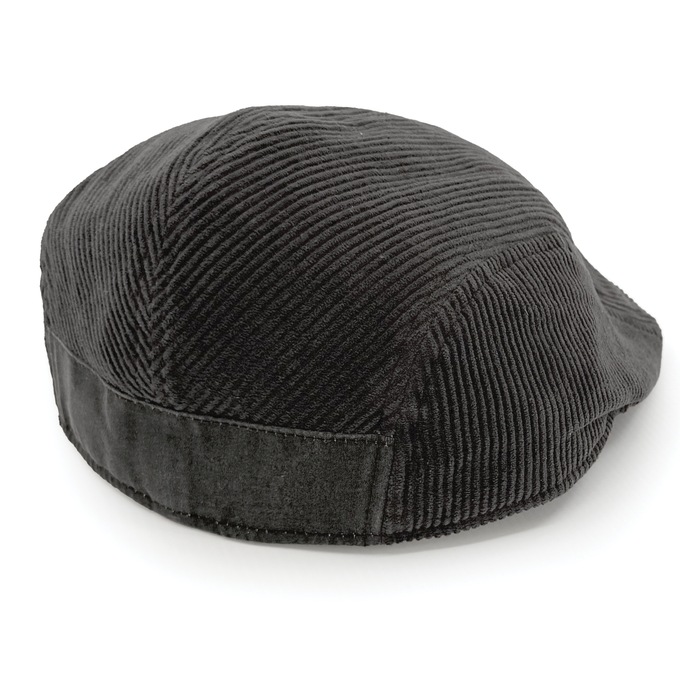 Corduroy Driving Cap with Adjustable Closure, , large