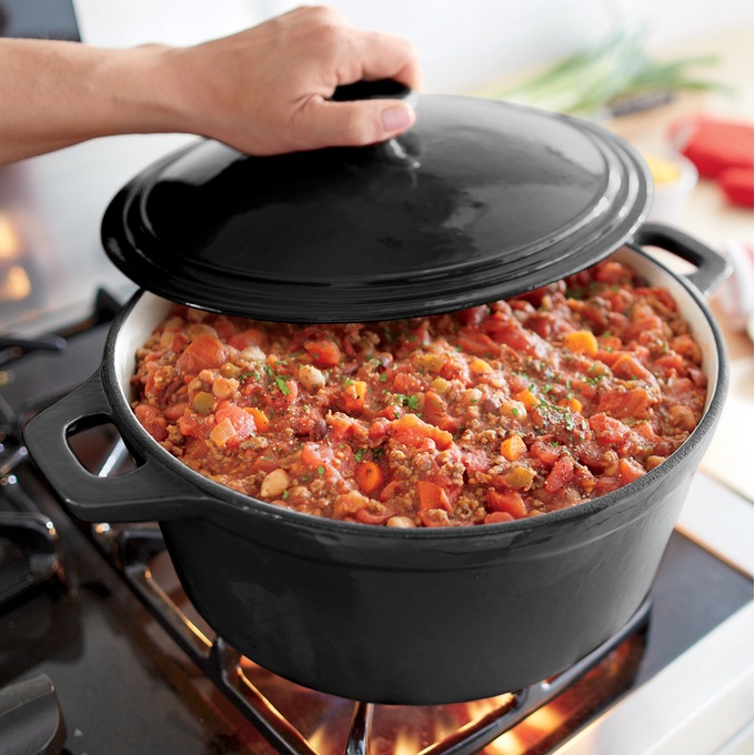 7-Qt. Dutch Oven with Lid, , large