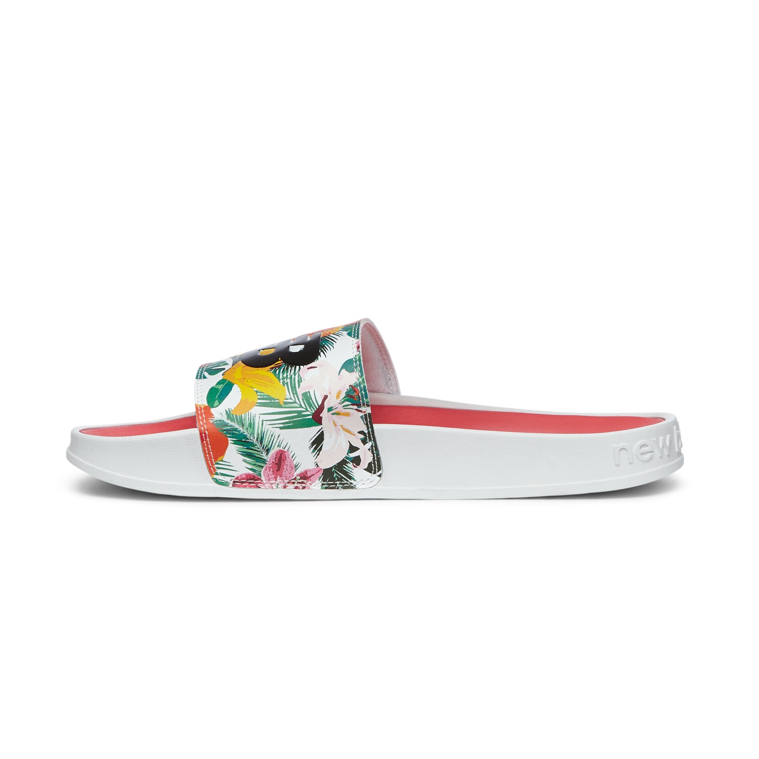 new balance floral slides