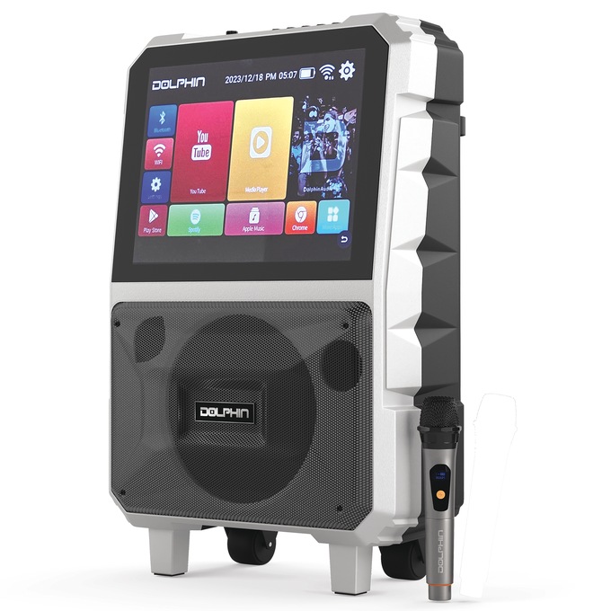 Tailgate Speaker with Touchscreen, Black, large