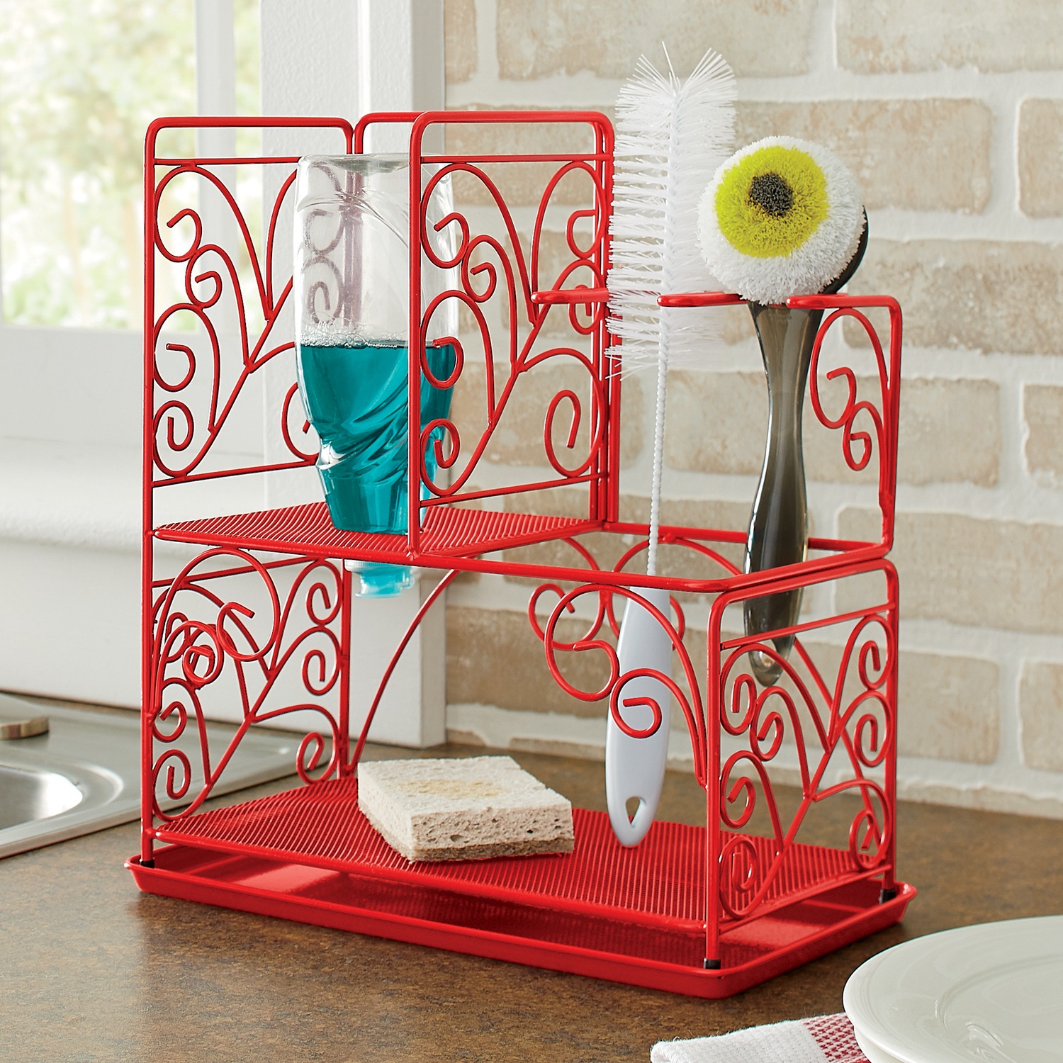 Countertop Dish Soap Drainer Montgomery Ward