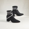 Rhinestone Wrap Bootie, , large