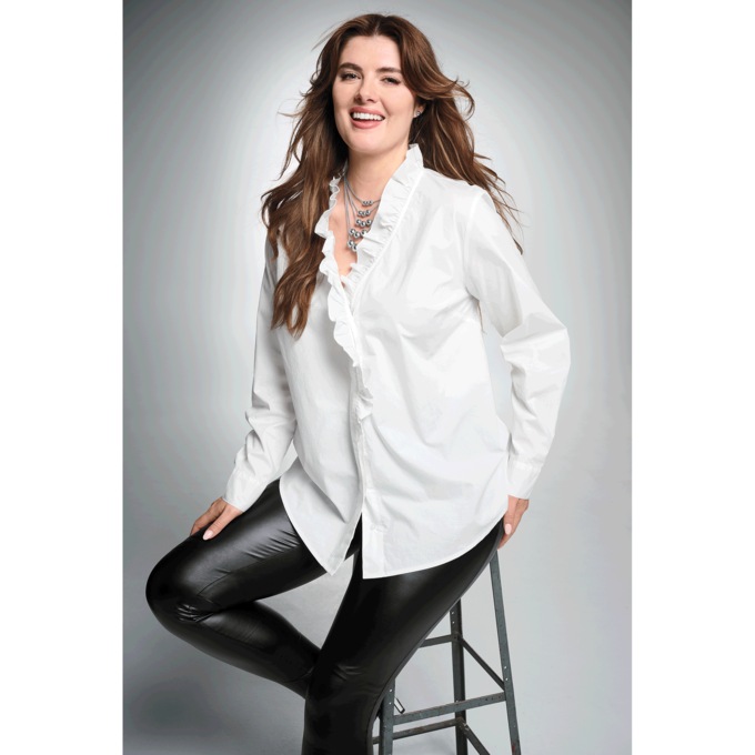 Jessi Ruffle Blouse, , large