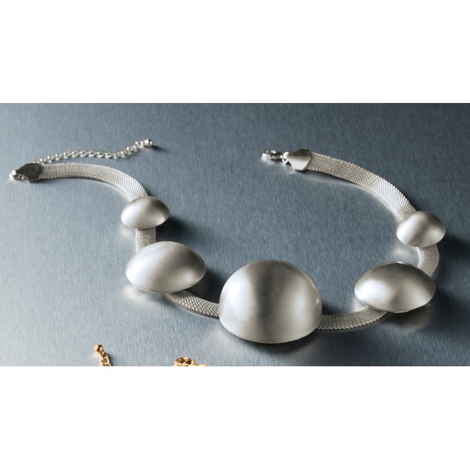 Hemisphere Necklace and Earring Set, , large