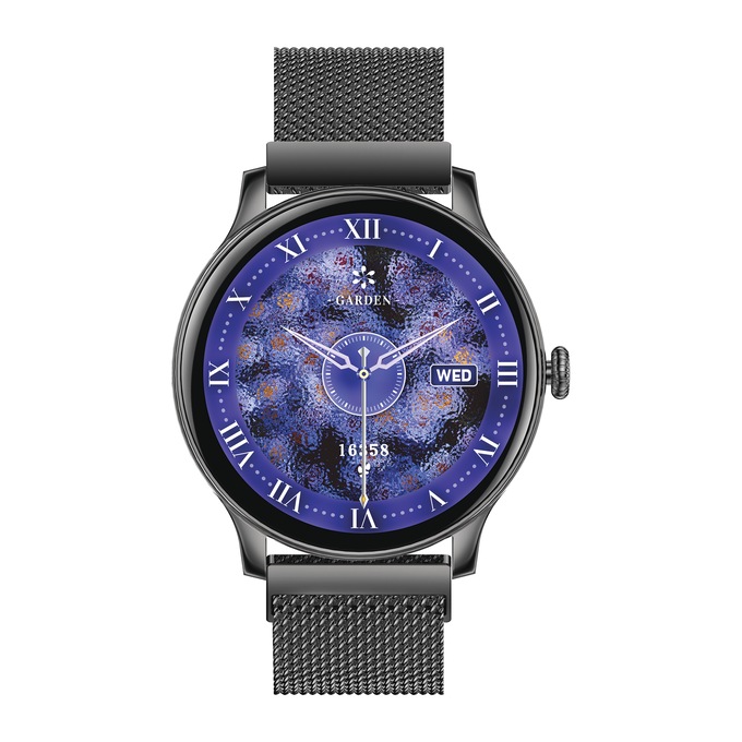 IG Round Smartwatch, Silver, large