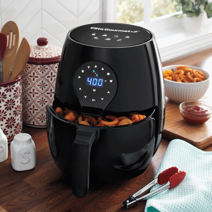 Elite Gourmet 5.3-Quart Air Fryer, , large