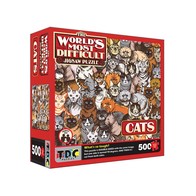 World's Most Difficult Jigsaw Puzzle - Cats, , large