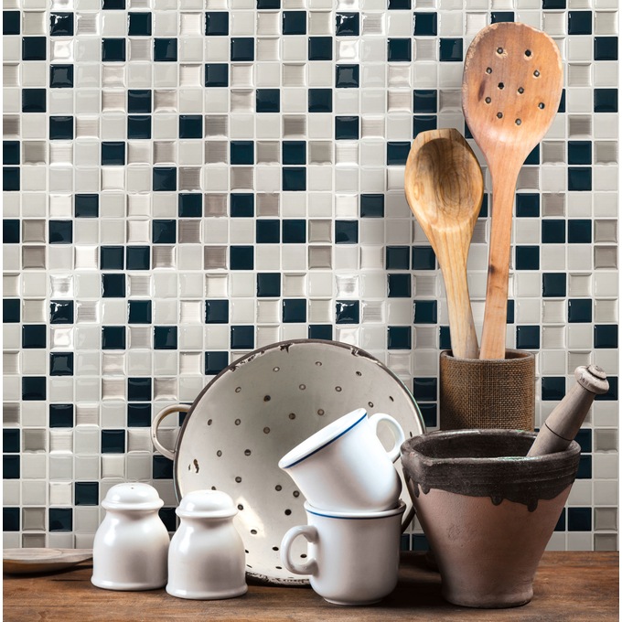 Roommates Peel and Stick Back Splash Tiles, , large