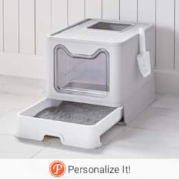 One-Way Litter Bin with Scoop, , large