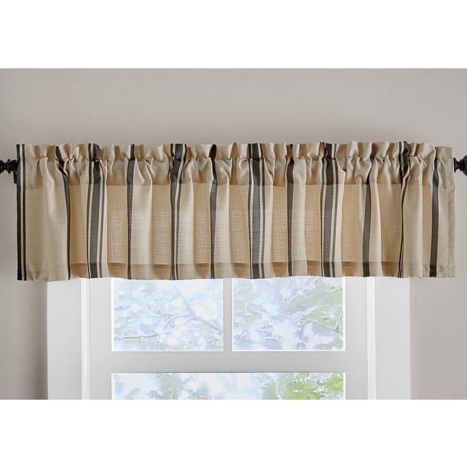 Grain Sack Valance, , large