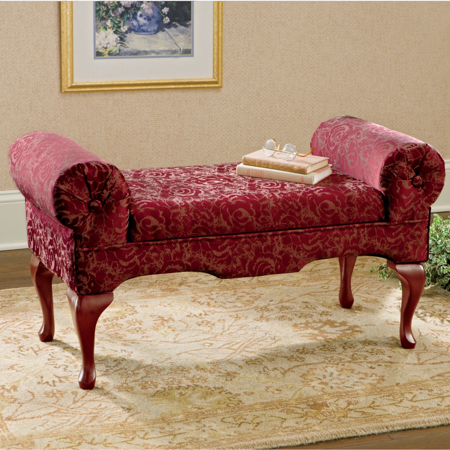Rose hotsell storage bench