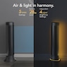 Vornado ARA Oscillating Tower Fan with Ambient Light, , large