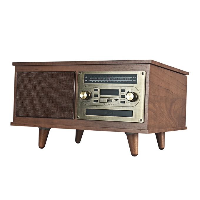 Proscan Nostalgia 7-in-1 Music System with Bluetooth, , large