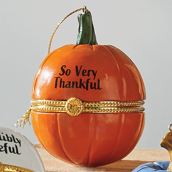 Harvest Trinket Box Ornament, , large