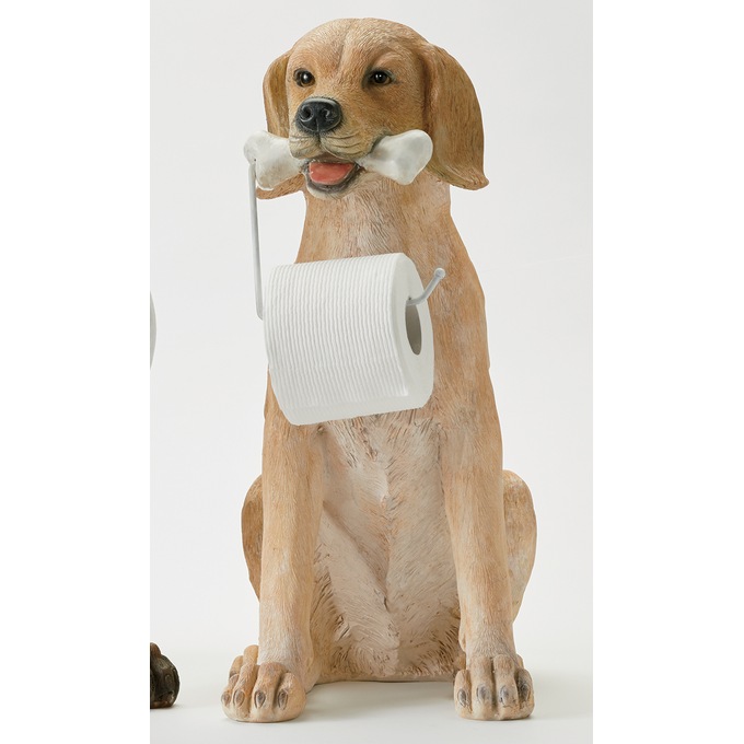 Lab Bathroom Tissue Holder, Yellow, large